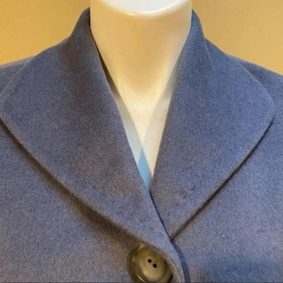 Consistent Rocca  Foldera Bemberg 100% CuproAngora &Wool coat NWOT - Picture 6 of 15